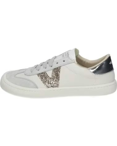 VICTORIA ZAPATILLAS MUJER MODELO OLMO BAREFOOT EFECTO PIEL COLOR GRIS