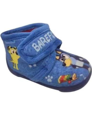 JAVER ZAPATILLAS DE ESTAR EN CASA PARA NINO CON VELCRO MODELO 2643 AZUL