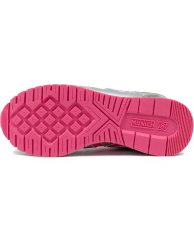 MUNICH DASH KID 1690169 SILVER SNEAKERS PLATA