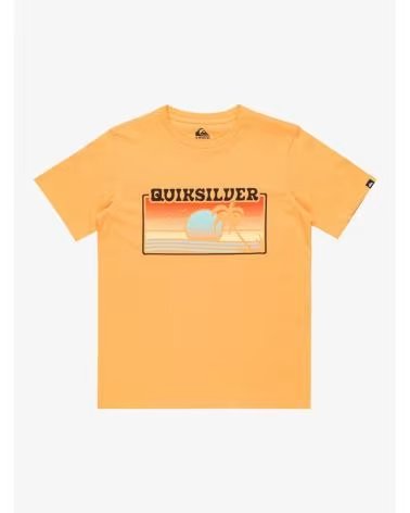 QUICKSILVER Camiseta De Manga Corta Quiksilver Eqbzt04845 en negro para ninos NEGRO