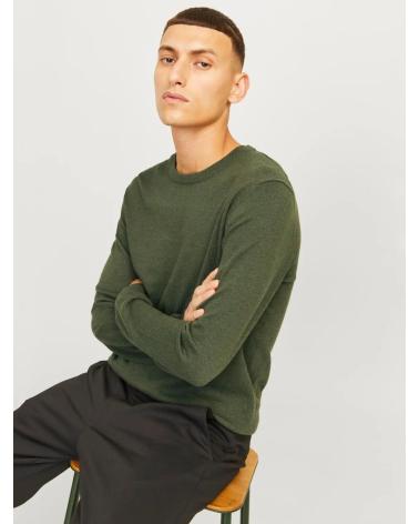 JACK AND JONES JERSEY DE PUNTO JACK & JONES 12208364 MARRÓN VERDE
