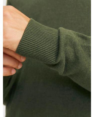 JACK AND JONES JERSEY DE PUNTO JACK & JONES 12208364 MARRÓN VERDE