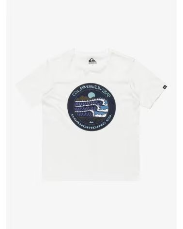 QUICKSILVER QUIKSILVER EQBZT04836 T-SHIRT MIT GRAFIKDRUCK NEGRO