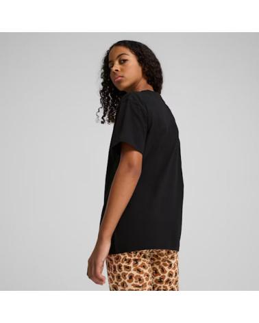 PUMA PUMA CAMISETA ESSENTIALS ANIMAL LOGO 686601 ROJA NEGRO