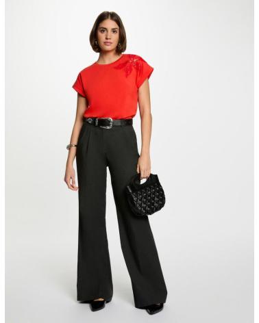 MORGAN CAMISETA MANGA CORTA 251-DABANA NARANJA