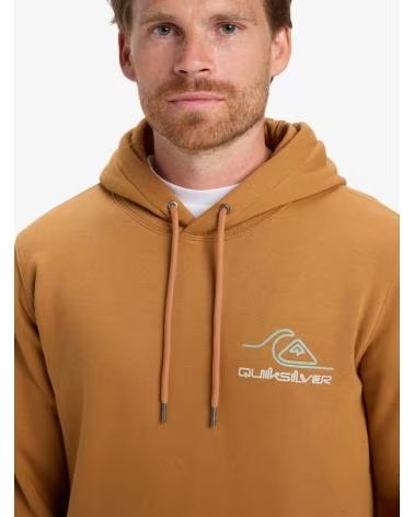 QUICKSILVER FELPA CON CAPPUCCIO EQYFT05168 BEIGE