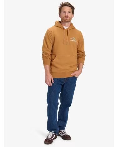 QUICKSILVER FELPA CON CAPPUCCIO EQYFT05168 BEIGE