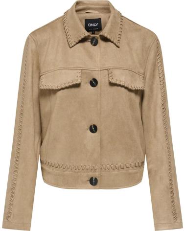 ONLY CHAQUETA MUJER 15372876 BEIGE