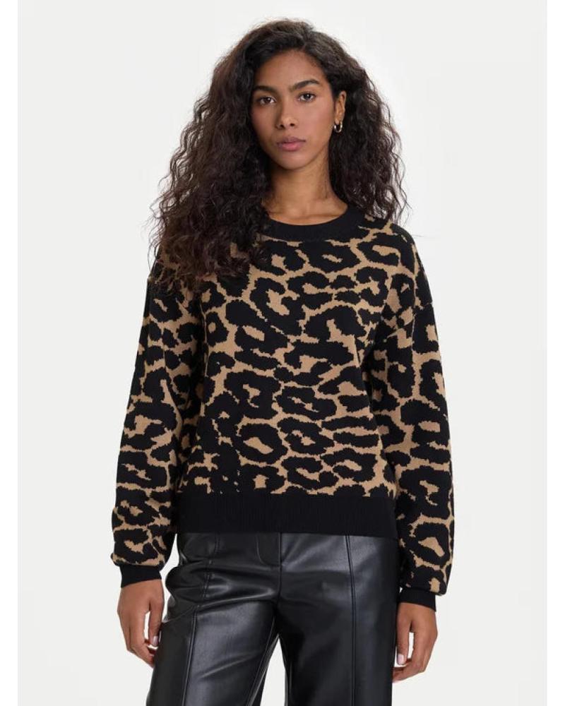 VERO MODA JERSEY MUJER 10330808 ANIMAL PRINT