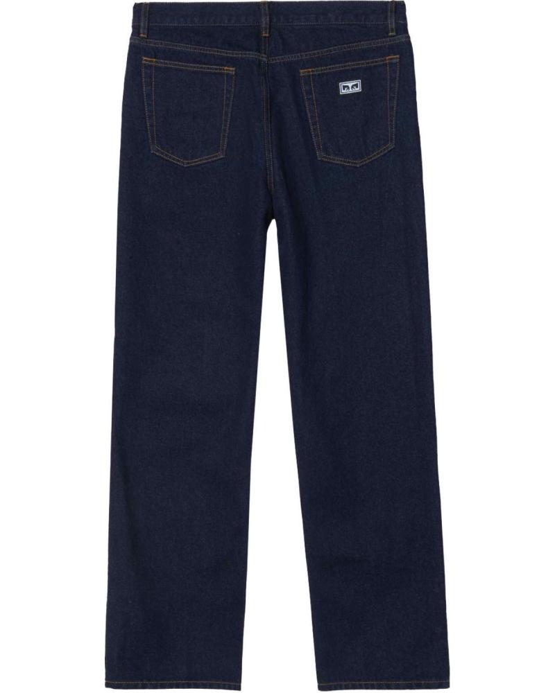OBEY PANTALON VAQUERO BENDER DENIM AZUL RINSE INDIGO NAN