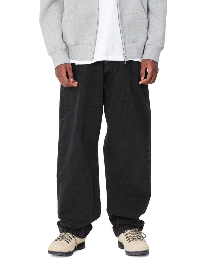 CARHARTT WIP LANDON BLACK STONE WASHED JEANS NAN