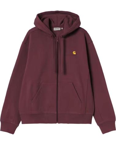 CARHARTT WIP SUDADERA HOODED AMERICAN SCRIPT JACKET RONDO NAN