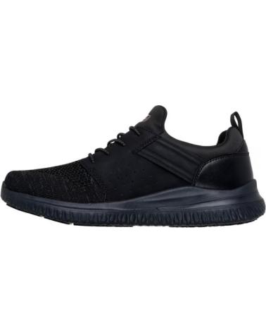 SKECHERS DELSON 3.0 OTERON NERE NEGRO SKECHERS DELSON 3.0 OTERON NERE NEGRO