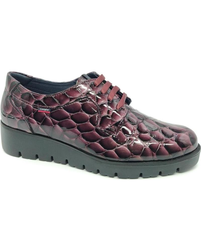CALLAGHAN ZAPATO DE CORDONES 58515 BURDEOS ROJO
