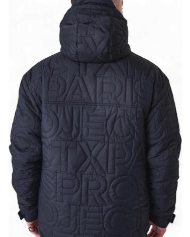 PROJECT X PARIS BLACK HOODED PADDED COAT