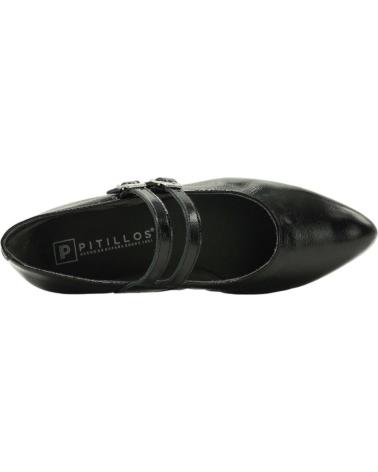 PITILLOS SHOES EN COLOR PARA MUJER NEGRO PITILLOS SHOES EN COLOR PARA MUJER NEGRO