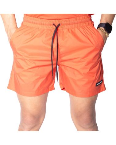 ANTONY MORATO BASIC NYLON BADEHOSE ORANGE ROT