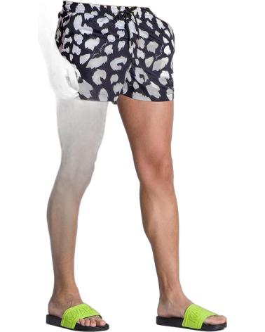 SHORT DE BAÑO GIANNI KAVANAGH ZANZIBAR NEGRO