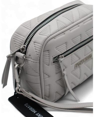 ANTONY MORATO FAUX LEDER HANDTASCHE WEISS