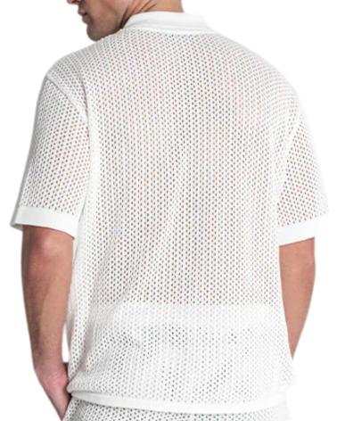 CHEMISE CROCHET AZULIK BLANCHE GIANNI KAVANAGH