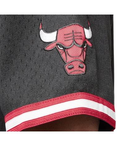 MITCHELL NESS CAMISA MICHELLE NESS NBA CHICAGO BULLS NEVER OUT NEGRO