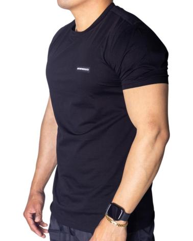 ANTONY MORATO MERCERIZED COTTON T-SHIRT BLACK