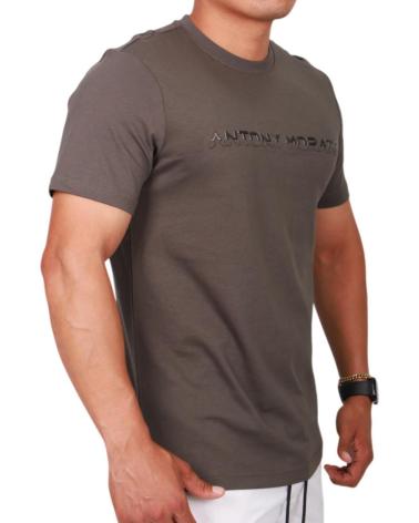 ANTONY MORATO GREEN LAMINATED LOGO T-SHIRT