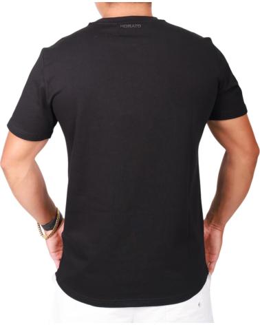 T-SHIRT ANTONY MORATO EN COTON AVEC IMPRIMÉ TIGRE NOIR