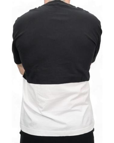 CALVIN KLEIN T-SHIRT BICOLOR SCHWARZ