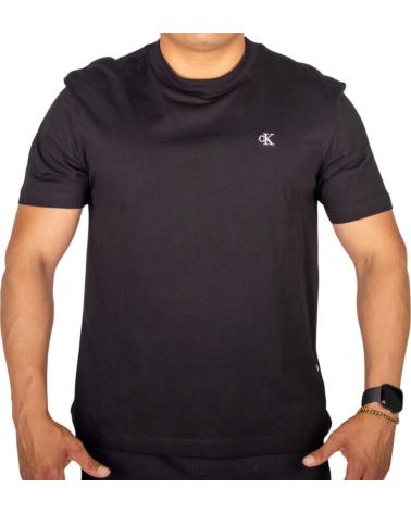 CALVIN KLEIN CAMISETA CON LOGO ESPALDA NEGRO