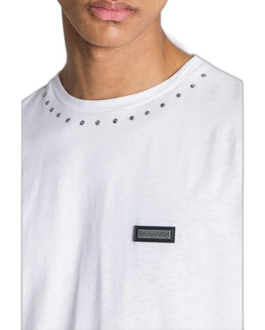 CAMISETA OVERSIZE GIANNI KAVANAGH PALMS BLANCA