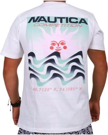 T-SHIRT NAUTICA COMPETITION BONAVISTA BIANCO