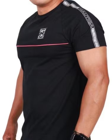 CAMISETA NAUTICA COMPETITION KEWEENAW PRETO