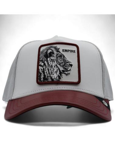 GOORIN BROS GORRA LEON EMPIRE COURTSIDE BURDEOS Y BLANCA