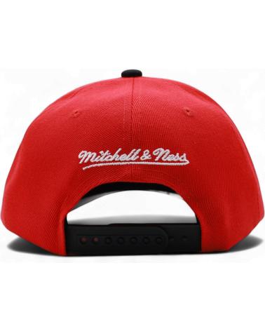 MITCHELL NESS GORRA CHICAGO BULL LOGO VISERA ROJO