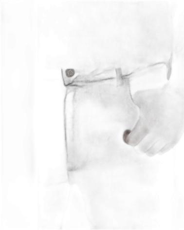 GIANNI KAVANAGH JEANS SLIM FIT RIPPED NEGRO