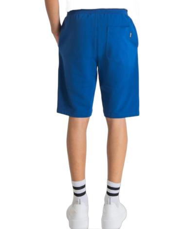 ANTONY MORATO BLUE SPORTS SHORTS WITH LOGO