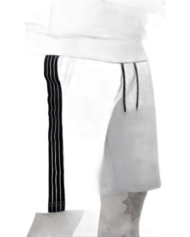 ANTONY MORATO PANTALON CORTO FIT DE FELPA BLANCO