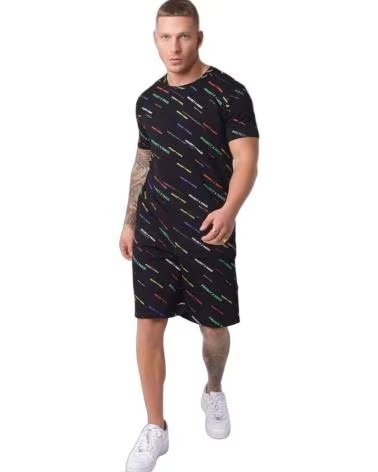 PROJECT X PARIS SHORTS DIAGONAL LOGO SCHWARZ