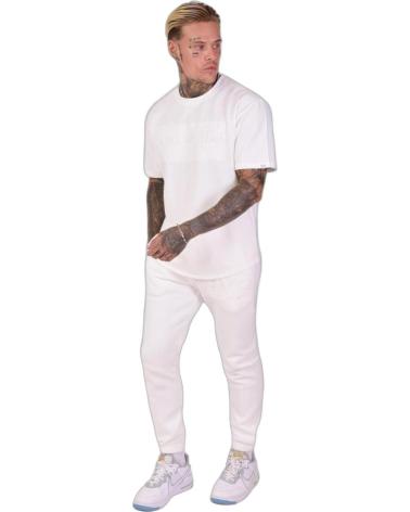 PANTALONI DA TUTA PROJECT X PARIS LOGO EMBOSSAGE BIANCO