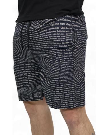 CALVIN KLEIN SHORT AOP MULTILOGO NEGRO