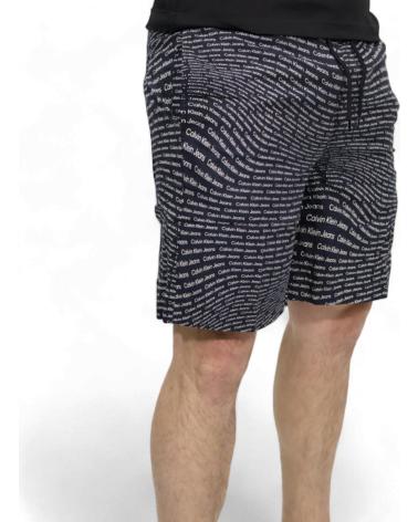 CALVIN KLEIN SHORT AOP MULTILOGO NEGRO