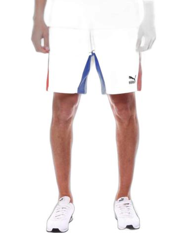 PUMA SHORT CLASSICS BLOCK 8 BLANCO