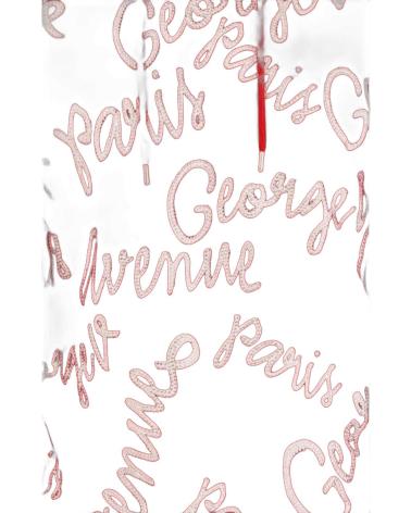 GEORGE V PARIS SUDADERA ETIQUETA CON BRILLANTES ROJO