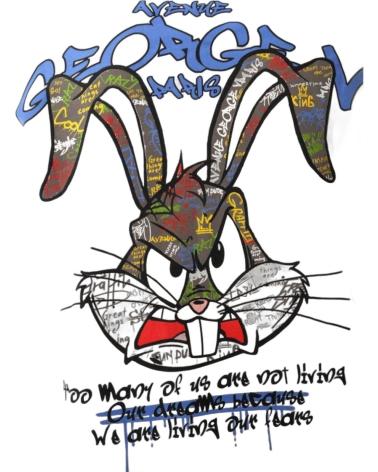 GEORGE V PARIS SUDADERA GV PARIS RABBIT BLANCO