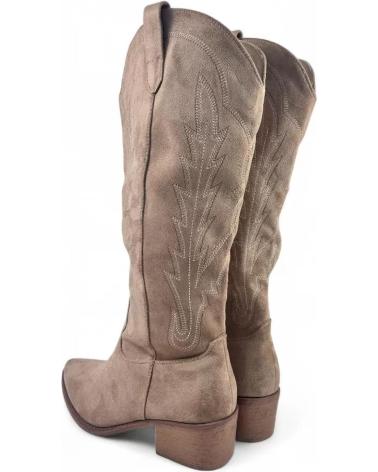 TIMBOS DAMEN COWBOYSTIEFEL MODELL 132231 KHAKI MARRóN