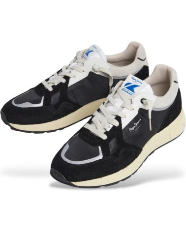 PEPE JEANS ZAPATILLAS PMS60036 NEGRO