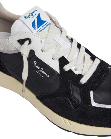PEPE JEANS ZAPATILLAS PMS60036 NEGRO