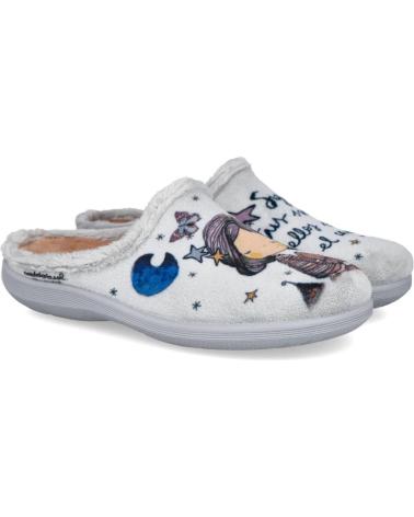 VIVANT V-AR-C242445EVGR ZAPATILLAS DE CASA MUJER GRIS