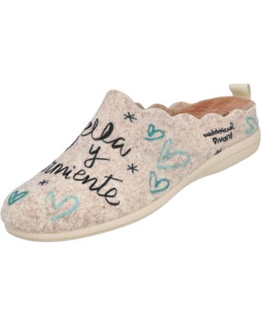 VIVANT V-IL-C2520-16FIBG ZAPATILLAS DE CASA MUJER BEIGE